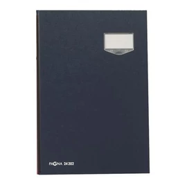 Aláírókönyv, A4, 20 rekeszes, karton, PAGNA, kék Aláírókönyv, A4, 20 rekeszes, karton, PAGNA, kék