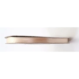 Szatén szalag, 6mm, csontszínű, 25m/db