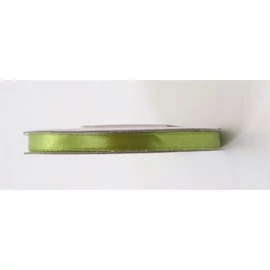 Szatén szalag, 6mm, limezöld, 25m/db