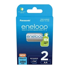 Panasonic Eneloop BK-3MCDE/2BE AA 2000mAh ceruza akku 2db/csomag Panasonic Eneloop BK-3MCDE/2BE AA 2000mAh ceruza akku 2db/csomag