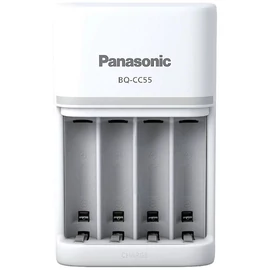 Panasonic Eneloop BQ-CC55E 1/4db AA/AAA akkutöltő Panasonic Eneloop BQ-CC55E 1/4db AA/AAA akkutöltő