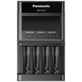 Panasonic Eneloop BQ-CC65E 2/4db AA/AAA gyors akkutöltő Panasonic Eneloop BQ-CC65E 2/4db AA/AAA gyors akkutöltő