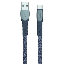 USB kábel, USB - USB-C, 1,2 m, RIVACASE "PS6102", szürke USB kábel, USB - USB-C, 1,2 m, RIVACASE "PS6102", szürke