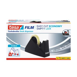 Csomagolószalag adagoló, asztali, TESA "Easy Cut Economy"