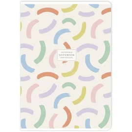 Füzet, tűzött, A4, vonalas, 40 lap, SHOLYARYK "Notebook", vegyes