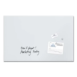 Mágneses üvegtábla, 100x65x1,5 cm, SIGEL "Artverum® ", szuper fehér, matt Mágneses üvegtábla, 100x65x1,5 cm, SIGEL "Artverum® ", szuper fehér, matt