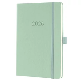 Naptár, A5, heti, 2026, kemény borító, SIGEL "Conceptum", mentazöld Naptár, A5, heti, 2026, kemény borító, SIGEL "Conceptum", mentazöld