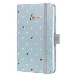 Naptár, A6, heti, 2026, kemény borító, SIGEL "Jolie", Grey love Naptár, A6, heti, 2026, kemény borító, SIGEL "Jolie", Grey love