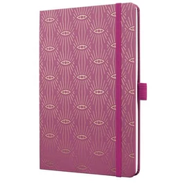 Naptár, A5, heti, 2026, kemény borító, SIGEL "Jolie", Mystic Mauve