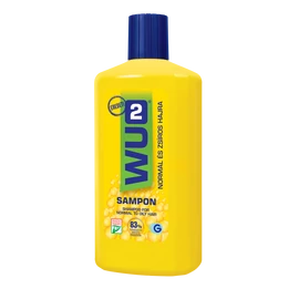 Sampon, normál és zsíros hajra, 1000 ml, "WU2"