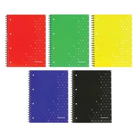 Spirálfüzet OPTIMA A4 80 lapos perforált lyukasztott kockás Spirálfüzet OPTIMA A4 80 lapos perforált lyukasztott kockás