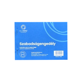 Szabadságengedély 50x2lapos B.18-49/V Bluering®