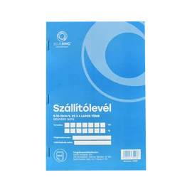 Szállítólevél A5, 25x4lapos B.10-70/A/V Bluering®