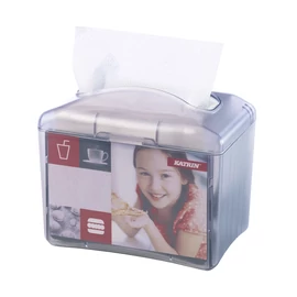 Szalvéta adagoló Katrin Mini átlátszó/szürke Szalvéta adagoló Katrin Mini átlátszó/szürke