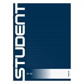 Füzet, tűzött, A4, vonalas, 32 lap, ICO "Student" Füzet, tűzött, A4, vonalas, 32 lap, ICO "Student"