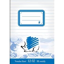 Füzet, tűzött, A5, vonalas, 32 lap, 3. osztály, ICO "Süni" Füzet, tűzött, A5, vonalas, 32 lap, 3. osztály, ICO "Süni"