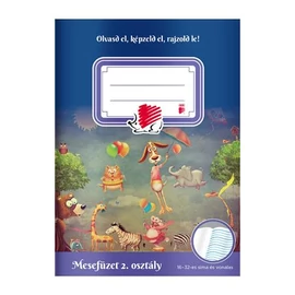 Olvasónapló, tűzött, A5, 32 lap, 2. osztály, ICO "Süni Mesefüzet" Olvasónapló, tűzött, A5, 32 lap, 2. osztály, ICO "Süni Mesefüzet"