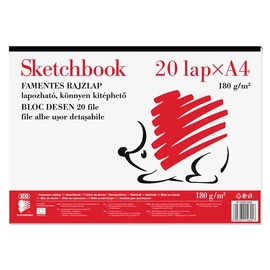 Skiccfüzet, A4, 190 g, ICO "Süni" Skiccfüzet, A4, 190 g, ICO "Süni"