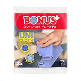 Törlőkendő, univerzális, 3 db BONUS "Uni Cloth"