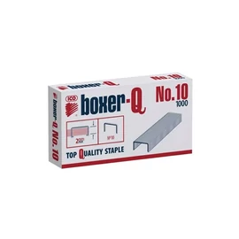 Tűzőkapocs, No. 10, BOXER, 1000db/doboz