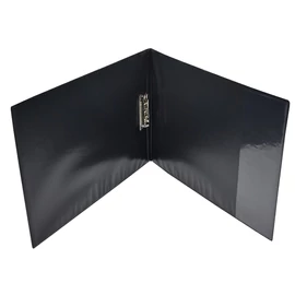 Villámzáras mappa A3, fekvő műanyag, Bluering®, fekete Villámzáras mappa A3, fekvő műanyag, Bluering®, fekete