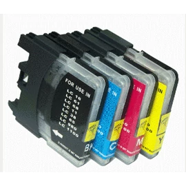 FOR USE BROTHER LC980/LC985/LC1100 Patron Yellow /FU/ IK