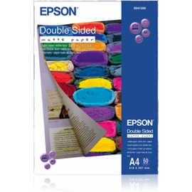 Epson A/4 Kétodalas Matt Papír 50lap 178g
