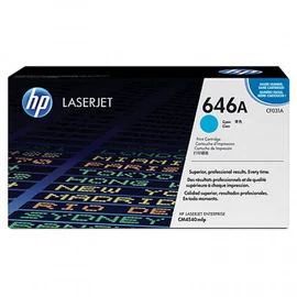 HP CF031A No.646A cyan toner (eredeti) HP CF031A No.646A cyan toner (eredeti)