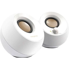 Creative Pebble 2.0 USB Desktop Speakers White Creative Pebble 2.0 USB Desktop Speakers White