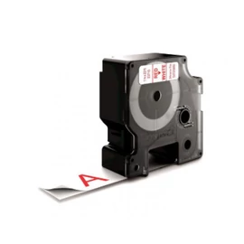 FOR USE DYMO D1 D53715 24mm x 7m fehér-piros #S0720950 /FU/ FOR USE DYMO D1 D53715 24mm x 7m fehér-piros #S0720950 /FU/