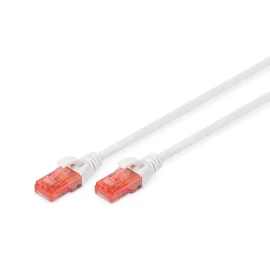 Digitus CAT6 U-UTP Patch Cable 0,25m White Digitus CAT6 U-UTP Patch Cable 0,25m White
