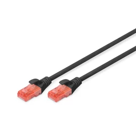 Digitus CAT6 U-UTP Patch Cable 0,5m Black Digitus CAT6 U-UTP Patch Cable 0,5m Black