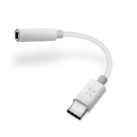 FIXED fejhallgató adapter USB-C - 3.5mm jack DAC fehér FIXED fejhallgató adapter USB-C - 3.5mm jack DAC fehér
