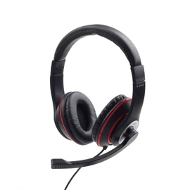 Gembird MHS-03-BKRD Stereo Headset Black/Red Gembird MHS-03-BKRD Stereo Headset Black/Red