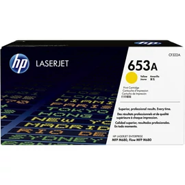 HP CF322A No.653A sárga toner (eredeti) HP CF322A No.653A sárga toner (eredeti)