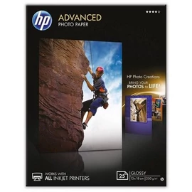 HP Q8696A Fotópapír, tintasugaras, 13x18, 250g, fényes