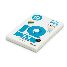Másolópapír IQ Color A4 80g. pasztell MIX-PACK