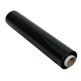 CSG Kézi stretch fólia (tapadófólia) FEKETE 23 mikron 2 kg