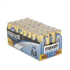 Maxell AA Alkáli Elem 32db/csomag Maxell AA Alkáli Elem 32db/csomag