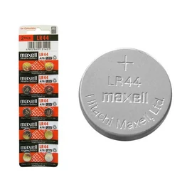 Maxell LR44 Alkáli Gombelem 10db/csomag Maxell LR44 Alkáli Gombelem 10db/csomag