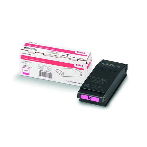 Oki C650 magenta toner 6K (eredeti)