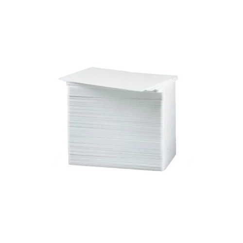 Zebra premier Plasztikkártya fehér (0,76mm) 500db