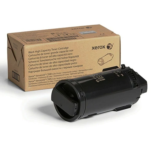 Xerox 106R03887 fekete toner 12,1K VL C500/C505 (eredeti)