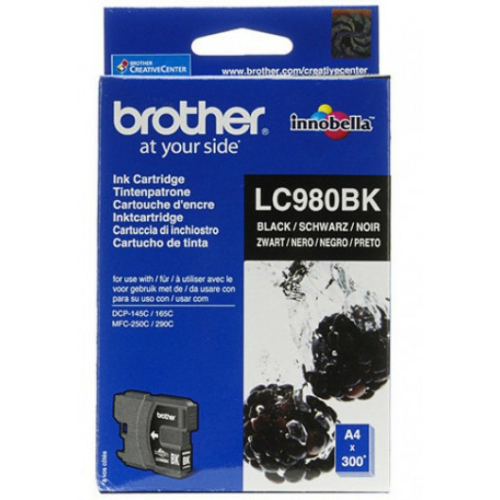 Brother LC980 fekete tintapatron (eredeti)