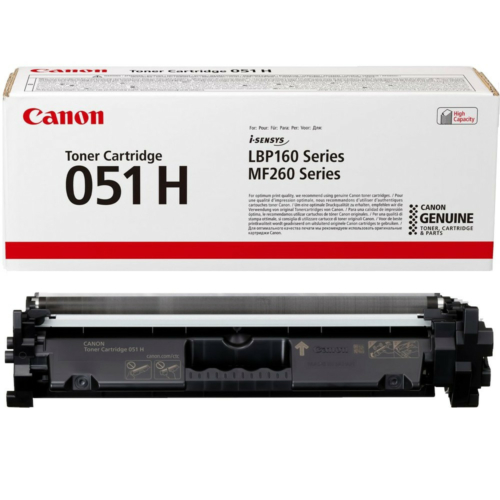 Canon CRG-051H fekete toner 2169C002 4,1K (eredeti)