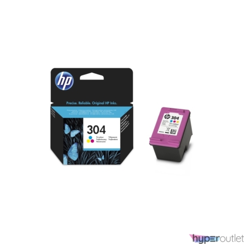 HP N9K05AE No.304 színes tintapatron (eredeti)