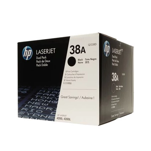 HP Q1338D No.38D fekete toner (eredeti)