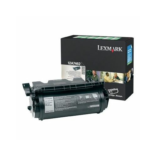 Lexmark 12A7612 fekete toner (eredeti)