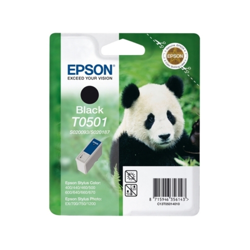 Epson C13T05014010 T0501 fekete tintapatron (eredeti) (lejárt)