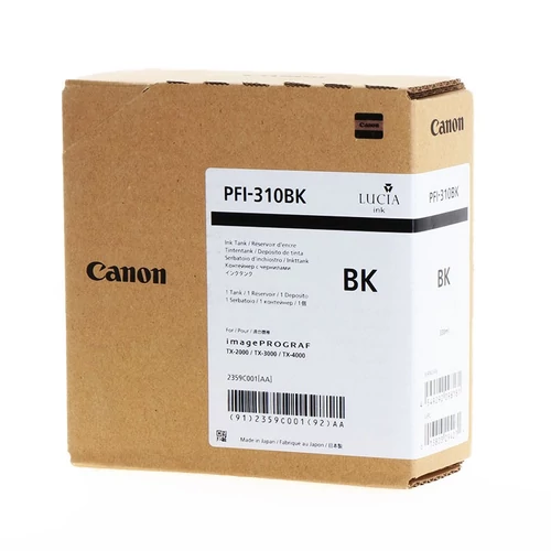 Canon PFI310 Bk Cartridge/o/